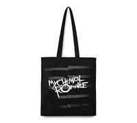 Rocksax My Chemical Romance Tragetasche - Black Parade, Schwarz, Einheitsgröße, Schwerer Segeltuch-Shooter aus Fairtrade-recyceltem Material