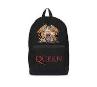 Rocksax Queen Backpack - Crest, Unisex Rucksack, Black,