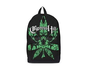 Rocksax Rucksack Cypress Hill Insane In The Brain Rucksack, 43 cm x 30 cm x 15 cm, offizielles Lizenzprodukt, Schwarz, Einheitsgröße, Casual