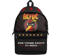 Rocksax Unisex Ac/Dc Daypack-for Those About to Rock Rucksack, Schwarz