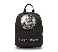 Rocksax Unisex Sleep Token Backpack-The Summoning Black Mini-Rucksack, Schwarz
