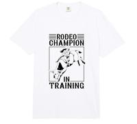 Rodeo Champion Girl - Bullenreiterin Comfort Colors Adult Heavyweight T-Shirt