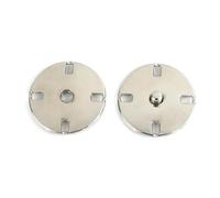 Rodsah 10 Stück 10-25 mm Metalldruckknöpfe, unsichtbarer Verschluss, Druckknopf, Mantel, Daunenjacke, DIY-Nähzubehör,Silber,21mm