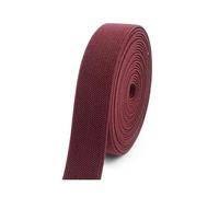 Rodsah 5 Meter 10-50 mm Gummibänder zum Nähen von BHS, Hosen, Hosenbund, Gummiband für DIY-Unterwäschezubehör,Weinrot,30mm