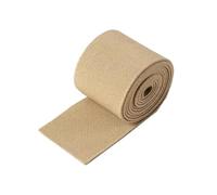 Rodsah 5 Meter dekoratives Gummiband 4 cm farbiges Nylongummiband, Kleidungszubehör, Strick-Nähzubehör,Beige,40mm