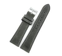 Rodsah Uhrenarmband Schnellverschluss-Uhrenarmband 18 mm 19 mm 20 mm 22 mm für Herren Uhrenarmband Ersatz-Uhrenarmbänder,Grau,21mm
