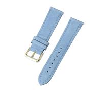 Rodsah Vintage Wildleder-Armband mit Schnellverschluss - 18-24 mm - Ersatzarmband,18mm
