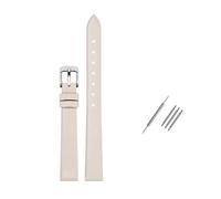 Rodsah Weiches Echtlederarmband, universelles Uhrenarmband 8-24 mm, für Herren und Damen, wasserdicht,18mm