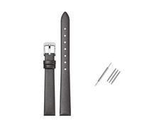 Rodsah Weiches Echtlederarmband, universelles Uhrenarmband 8-24 mm, für Herren und Damen, wasserdicht,Dunkelbraun,22mm