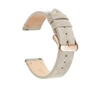 Rodsah Wildleder-Uhrenarmband, 14-16 mm, 18-20 mm, Schnellverschluss-Uhrenarmband, Uhrenzubehör,16mm