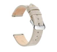 Rodsah Wildleder-Uhrenarmband, 14-16 mm, 18-20 mm, Schnellverschluss-Uhrenarmband, Uhrenzubehör,18mm