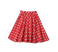 Röck für Mädchen Polka-Punkte Bedruckt Plissierte Skater Schuluniform Minirock Mädchen Hohe Taille Faltenrock Kinder Skorts Sportrock Lässiger Schuluniform Hosenrock (RD2, 5-6 Years)