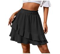 Röcke Für Ältere Damen Godetrock Satinrock Kariert Sweatrock Gummibund Short Unter Hoher Hellblauer Print Jahre Designer Pepita Breite Hohe Royalblau Jerseyrock Einfarbig Abendkleid