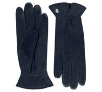 Roeckl Damen Klassiker - gerafft Handschuhe, Blau (Classic Navy 559), 6.5