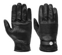 Roeckl Austin Herrenhandschuhe Nappalederhandschuhe Lederhandschuhe Fingerhandschuhe Herren - mit Futter Herbst-Winter Winter - 9 HS schwarz