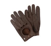 Roeckl Autofahrer-Handschuhe Herren Peccaryleder braun, 8.5 (M)