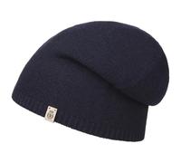 Roeckl Beanie mit Kaschmir Strickmütze Wollmütze Wintermütze Damen/Herren - Long Winter Herbst-Winter - One Size blau