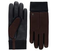 Roeckl Touch Leder-Handschuhe mit Strickbund Dunkelbraun, 10