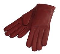 Roeckl Da. Handschuhe Leder Calssic Wool rot Gr. 7
