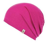 Roeckl Damen Calais Light Bamboo Beanie-Mütze, pink, Einheitsgröße