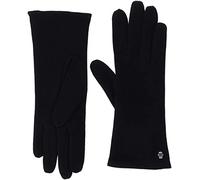 Roeckl Damen Edelklassiker Velours Handschuhe, per pack Schwarz (Black 000), 6.5 (Herstellergröße: 6, 5)