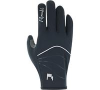 Roeckl Damen Elena 2 Handschuhe (Größe 7.5, schwarz)