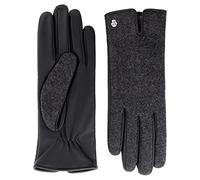 Roeckl Damen Gruenwald Lederhandschuhe, Black, 7