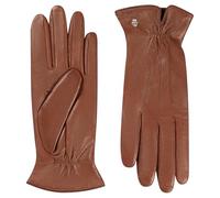 Roeckl Damen Handschuh Klassiker - Gerafft 13011-220, Gr. 6.5, Braun (790)