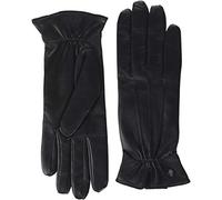 Roeckl Damen Klassiker Gerafft Handschuhe, Schwarz (Black 000), 6.5 (Herstellergröße: 6, 5)