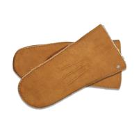 ROECKL Lederhandschuhe / Fäustlinge braun | 8