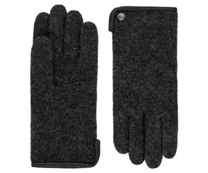 ROECKL - FELTED WOOL Damen Handschuh Walk Felted Wool Anthracite Anthrazit - Gr. - 6