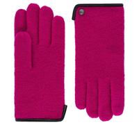 ROECKL - FELTED WOOL Damen Handschuh Walk Felted Wool Fuchsia 370 fuchsia - Gr. - 7