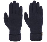 Roeckl Fingerhandschuhe Handschuhe mit Kaschmir Strickhandschuhe (One Size - blau)