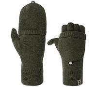 Roeckl Fingerlose Handschuhe mit Kaschmir Damen - Wollhandschuhe Winterhandschuhe Winter Herbst-Winter - One Size oliv