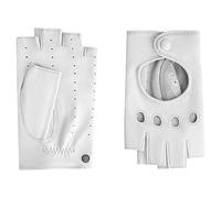 Roeckl Florenz Autofahrer Handschuhe, White, 6.5