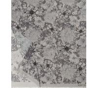 ROECKL Flower Wind Scarf Silvergrey