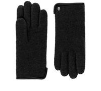 Roeckl Damen klassisk walkhandske Handschuhe, Schwarz (Black 000), 7.5 EU