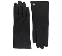 Roeckl Mode Damen Handschuhe aus Leder, schwarz, Gr. 6,5