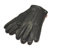 ROECKL He. Handschuhe Klassiker Hirsch - Kashmir Black Gr. 7,5