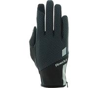 Roeckl Jarvis Laufhandschuhe black Größe 10 Farbgruppe schwarz schwarz Damen Handrücken: 94% Polyester, 6% Elasthan | Bündchen: 85% Polyamid, 15% Elasthan