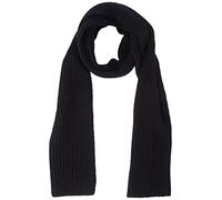 Roeckl Schal aus reiner Merinowolle mit Label-Detail in Black, Größe One Size