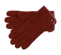 Roeckl Klassischer Damen Walkhandschuh aus Schurwolle - Rubinrot (490) - 16 cm (6)
