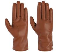 Roeckl Leder Damenhandschuhe Winterhandschuhe Fingerhandschuhe (8 1/2 HS - braun)