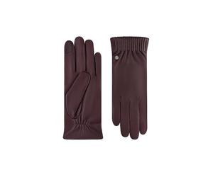 ROECKL Lederhandschuhe dunkelrot | 8,5