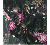 ROECKL Lotus Jungle Scarf Black Multi