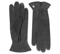 Roeckl Damen Klassiker - Gerafft Handschuhe, Braun (Stone 060), 7