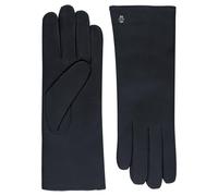 Roeckl Edelklassiker Leder Damenhandschuhe Winterhandschuhe Fingerhandschuhe (7 1/2 HS - dunkelblau)