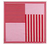 Roeckl Nickituch Coloured Stripes 53x53 Farbe poppy red