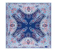 ROECKL Paisley Dreams 90x90 Multi Blue