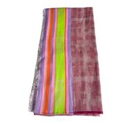 Roeckl Schal Cotton Stripes, Rose